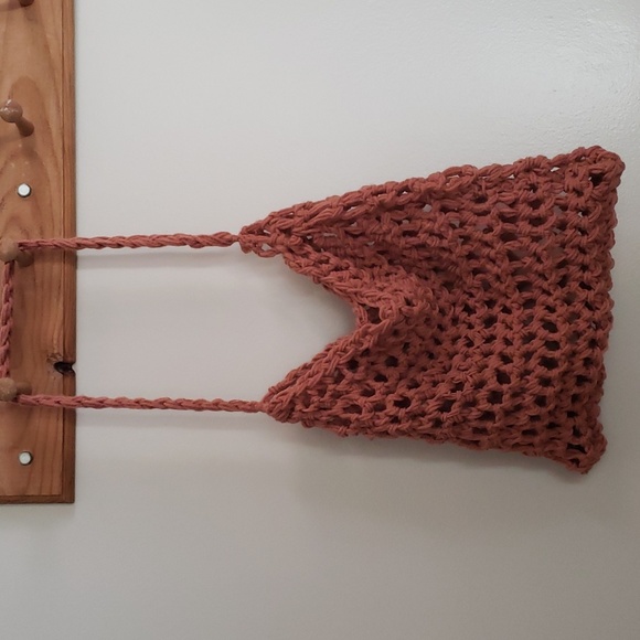 Handmade Knit Market Bag - Picture 3 of 8